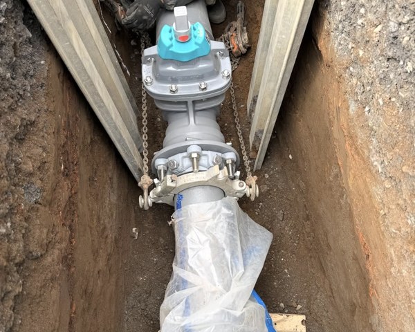 水道本管布設工事